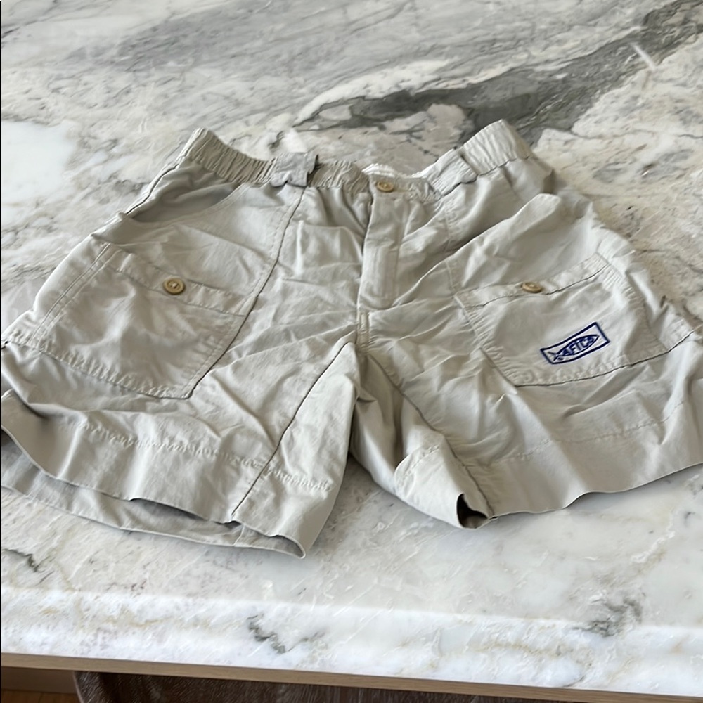 Aftco Mens Original Fishing Shorts Size 30